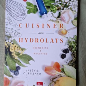 Livre cuisine aux hydrolats
