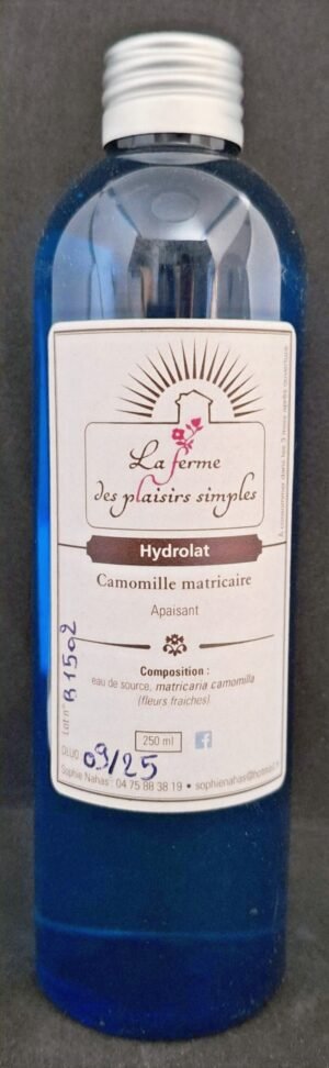 hydrolat camomille matricaire bio demeter direct petit producteur ardeche