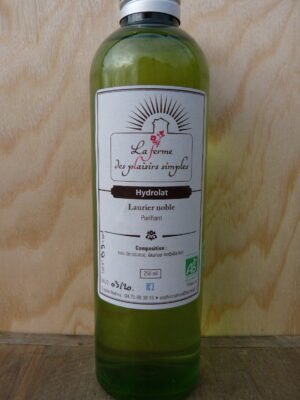 hydrolat de Laurier Noble bio demeter direct petit producteur ardeche