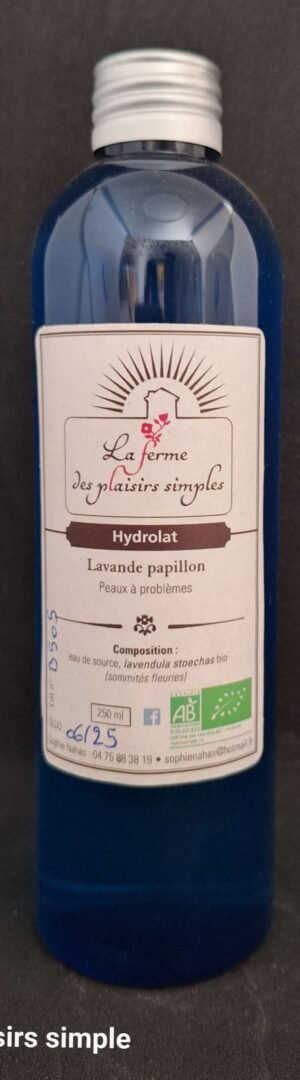 hydrolat bio demeter lavande stoecha direct petit producteur ardeche