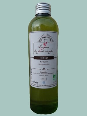 hydrolat bio demeter romarin off direct petit producteur ardeche