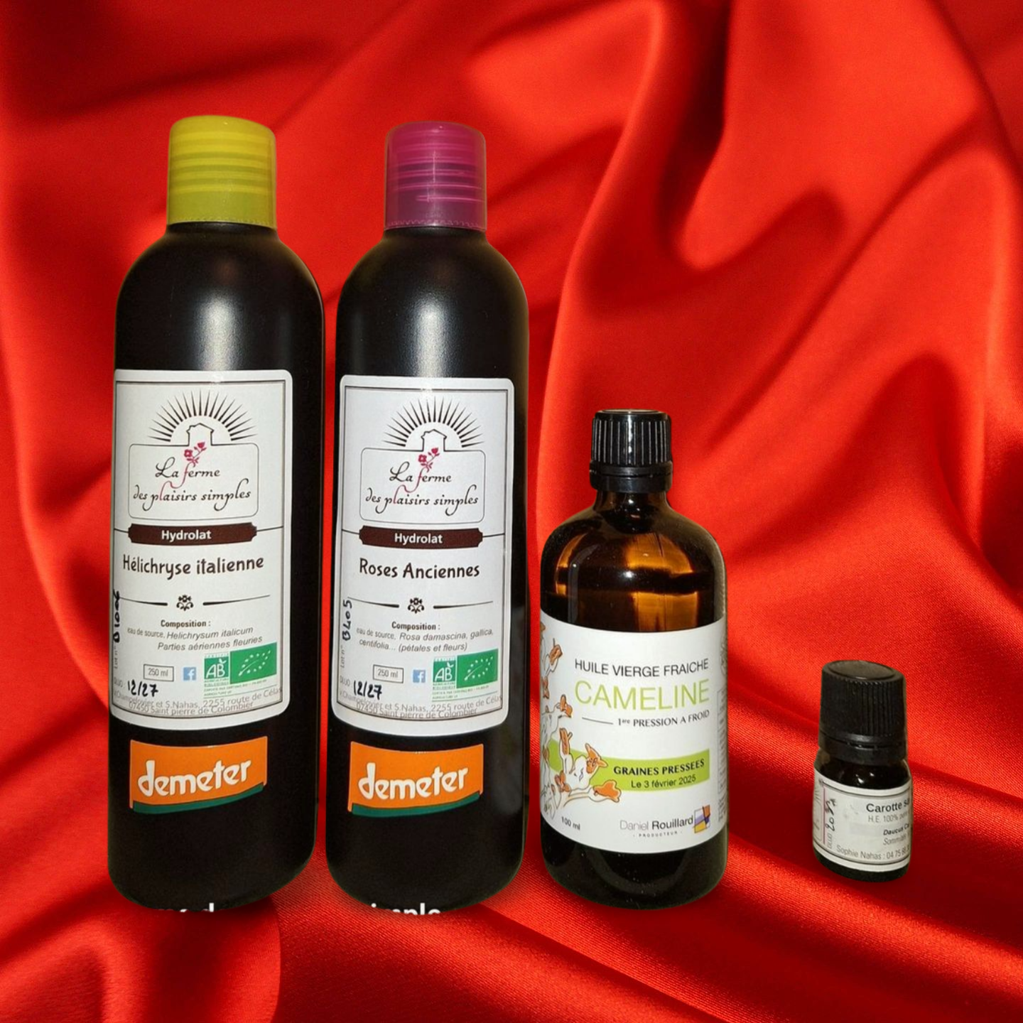 Ensemble noël responsable: Eclat de solstice-démaquillant hydratant